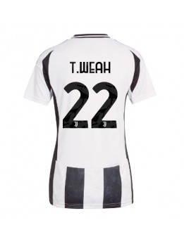 Juventus Timothy Weah #22 Zenski Domaci Dres 2024-25 Kratak Rukavima